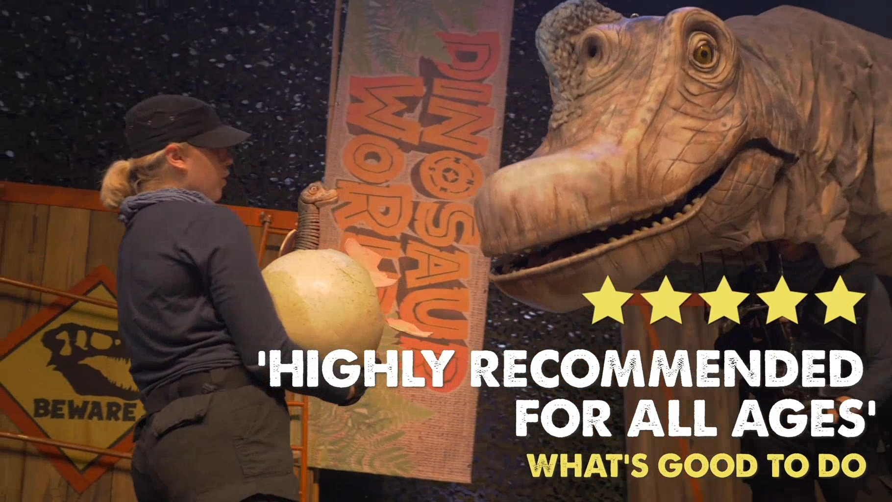 Dinosaur World Live stage performance